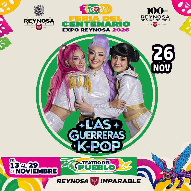 Cartel de Las Guerreras K-pop